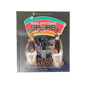 Vintage San Antonio Spurs One For San Antonio Championship Book 1999